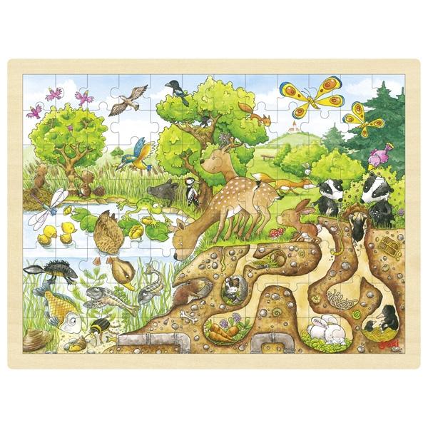 Einlegepuzzle Erlebnis Natur